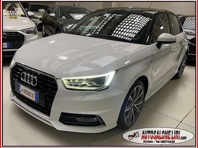 Usata Audi A1 Sportback S-Line 90 CV (66 kW) 2017 Bianco Utilitaria
