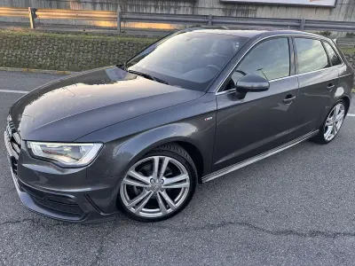 Usata Audi A3 S-Line 150 CV (110 kW) 2015 Grigio Berlina