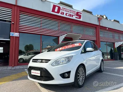 Usata Ford C-MAX Titanium 116 CV (85 kW) 2012 Bianco Monovolume