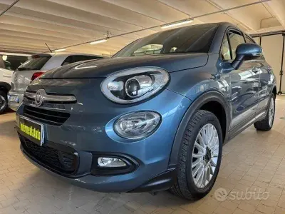 Usata Fiat 500X Lounge 95 CV (69 kW) 2018 Blu SUV