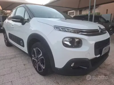 Usata Citroën C3 PureTech 83 CV (61 kW) 2019 Bianco Berlina