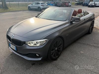 Usata BMW 430 Cabriolet M Sport 258 CV (189 kW) 2016 Grigio Cabrio
