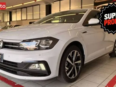 Occasion VW Polo R-line 95 ch (69 kW) 2018 Blanc Citadine