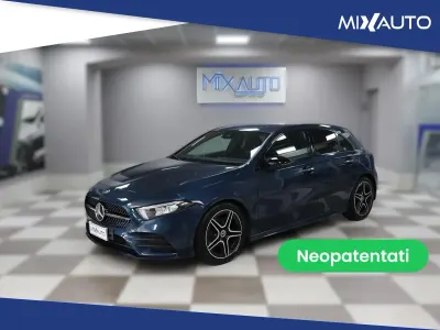 Usata Mercedes A180 AMG Line Premium 116 CV (85 kW) 2022 Viola Berlina