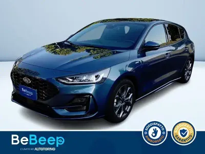 Usata Ford Focus ST-Line 125 CV (91 kW) 2024 Blu metallizzato Berlina