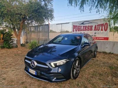 Usata Mercedes A180 Premium 116 CV (85 kW) 2019 Blu/azzurro Berlina