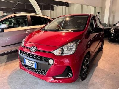 Usata Hyundai i10 Prime 67 CV (49 kW) 2019 Rosso Utilitaria