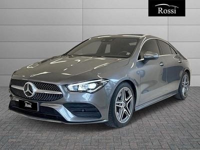 Usata Mercedes CLA200 Premium 150 CV (110 kW) 2019 Grigio chiaro metallizzato Coupé
