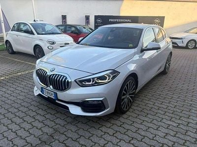 Usata BMW 118 Luxury Line 150 CV (110 kW) 2019 Bianco Utilitaria
