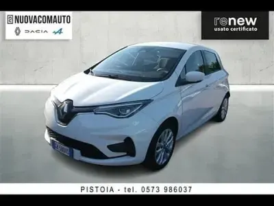 Usata Renault Zoe Life 80 kW (109 CV) 2020 Bianco Utilitaria
