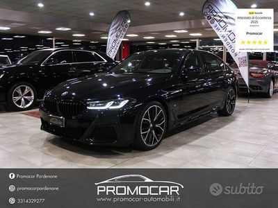 Usata BMW 530 M Sport 250 CV (183 kW) 2022 Nero Berlina