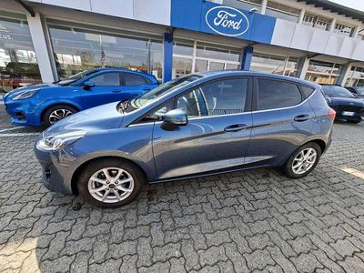 Usata Ford Fiesta Titanium 125 CV (91 kW) 2021 Blu Utilitaria