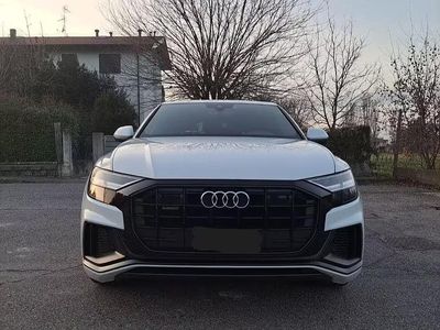 Usata Audi Q8 Sport 314 CV (230 kW) 2020 Bianco SUV