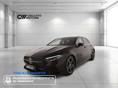 Usata Mercedes A200 AMG line 150 CV (110 kW) 2023 Nero Berlina