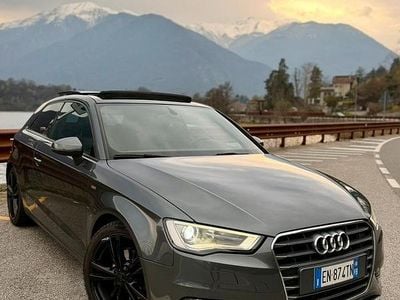 Usata Audi A3 S-Line 150 CV (110 kW) 2013 Grigio Utilitaria