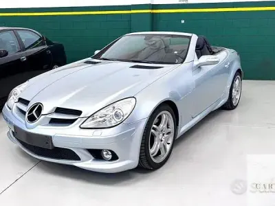 Usata Mercedes SLK350 272 CV (200 kW) 2005 Grigio Cabrio