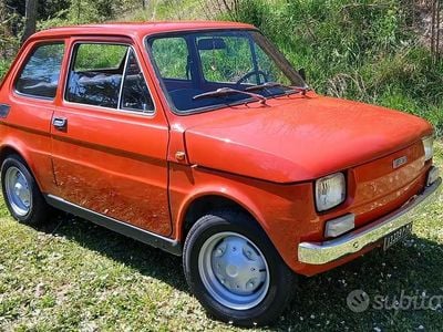 Usata Fiat 126 1970 Rosso Utilitaria