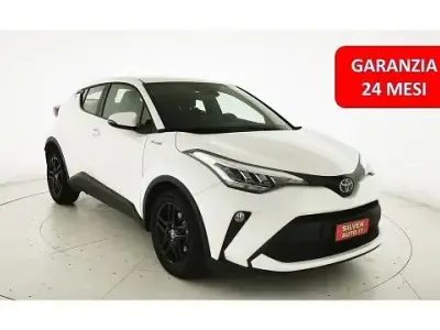 Usata Toyota C-HR Business Edition 98 CV (72 kW) 2021 Bianco pastello SUV