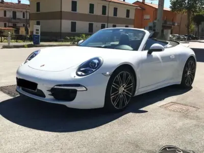Usata Porsche 911 Carrera 4S Cabriolet 400 CV (294 kW) 2014 Bianco Cabrio