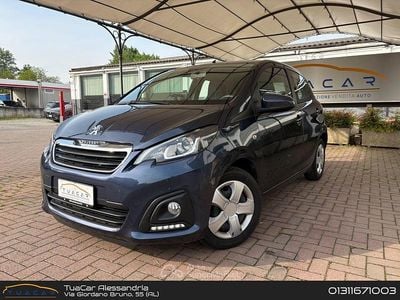 Usata Peugeot 108 Active 69 CV (50 kW) 2016 Nero Utilitaria