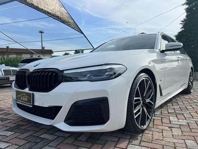 Usata BMW 540 M Sport 340 CV (250 kW) 2021 Bianco Station wagon