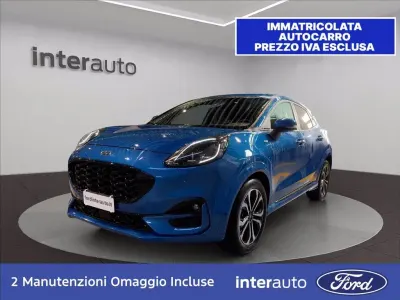 Usata Ford Puma ST-Line 125 CV (91 kW) 2022 Desert island blue SUV