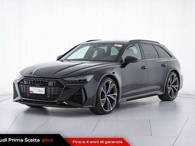 Usata Audi RS6 Ambiente 600 CV (441 kW) 2023 Nero mythos metallizzato Station wagon