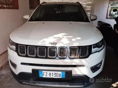 Usata Jeep Compass 120 CV (88 kW) 2019 Bianco SUV