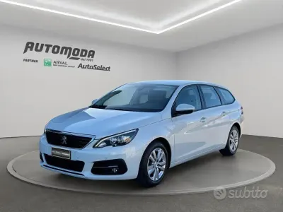 Usata Peugeot 308 SW 131 CV (96 kW) 2020 Bianco Station wagon