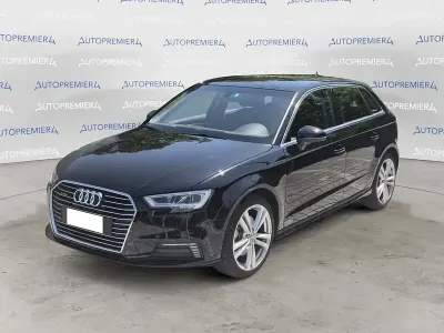 Usata Audi A3 e-tron Sport 204 CV (150 kW) 2020 Nero Utilitaria