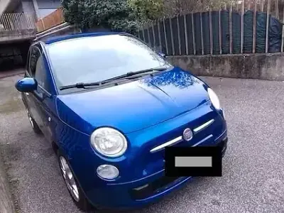 Usata Fiat 500 Sport 69 CV (50 kW) 2010 Blu Berlina