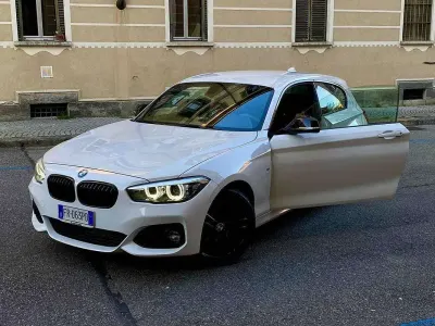 Usata BMW 116 M Sport 116 CV (85 kW) 2018 Bianco Utilitaria
