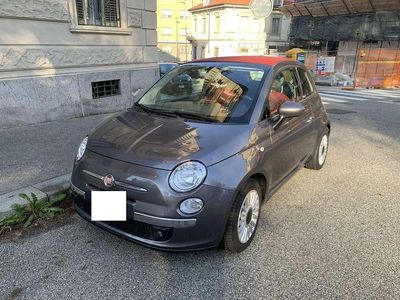 Usata Fiat 500C Lounge 86 CV (63 kW) 2011 Grigio Cabrio