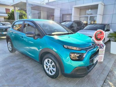Usata Citroën C3 Feel 102 CV (75 kW) 2022 Verde Utilitaria