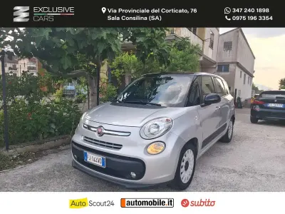 Usata Fiat 500L Living 95 CV (69 kW) 2017 Argento Monovolume