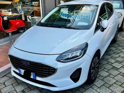 Usado Ford Fiesta Titanium 75 HP (55 kW) 2022 Branco Citadino