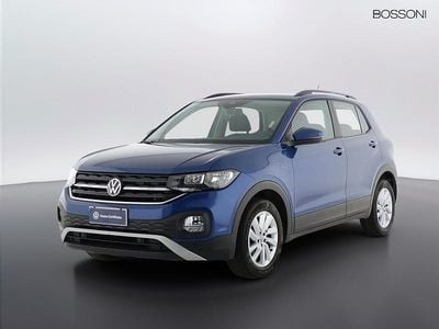 Usata VW T-Cross Style 110 CV (80 kW) 2022 Blu SUV