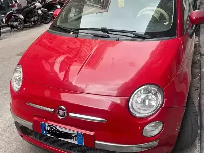 Usata Fiat 500 2008 Rosso