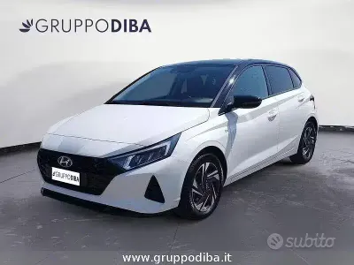 Usata Hyundai i20 101 CV (74 kW) 2021 Bianco Utilitaria