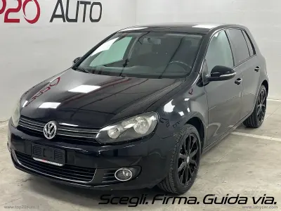 Usado VW Golf VI Highline 140 CV (102 kW) 2011 Negro Utilitario