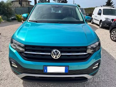 Usado VW T-Cross 95 CV (69 kW) 2021 Azul SUV