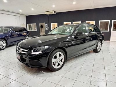 Usata Mercedes C180 Premium 115 CV (84 kW) 2016 Nero Station wagon