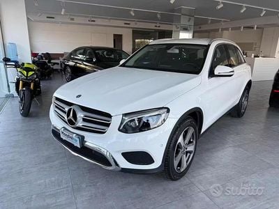 Usata Mercedes GLC250 204 CV (150 kW) 2017 Bianco SUV