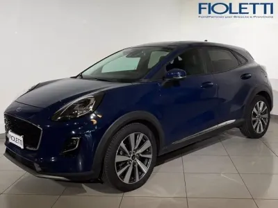 Usata Ford Puma Titanium X 125 CV (91 kW) 2022 Blu SUV