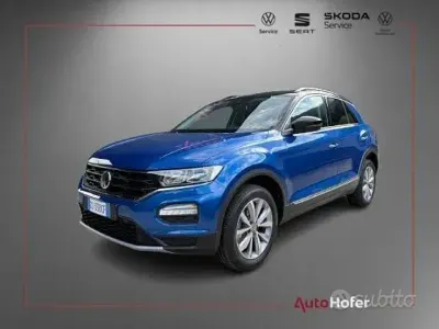 Usata VW T-Roc Style 116 CV (85 kW) 2018 Blu/azzurro(met.) SUV
