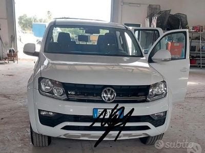 Usata VW Amarok Comfortline 204 CV (150 kW) 2019 Bianco Pick-up