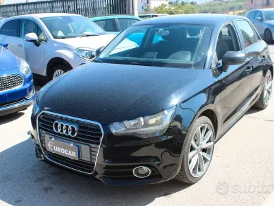 Usata Audi A1 Ambition 105 CV (77 kW) 2013 Nero Utilitaria