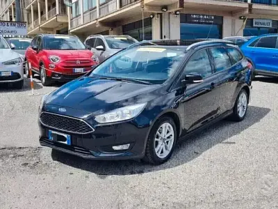 Usata Ford Focus 120 CV (88 kW) 2018 Nero Station wagon