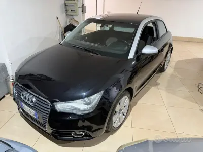 Usata Audi A1 Ambition 105 CV (77 kW) 2010 Nero Utilitaria