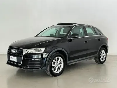 Usata Audi Q3 Business 150 CV (110 kW) 2015 Nero SUV